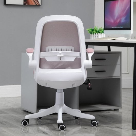 Vinsetto Silla de Oficina Rosa