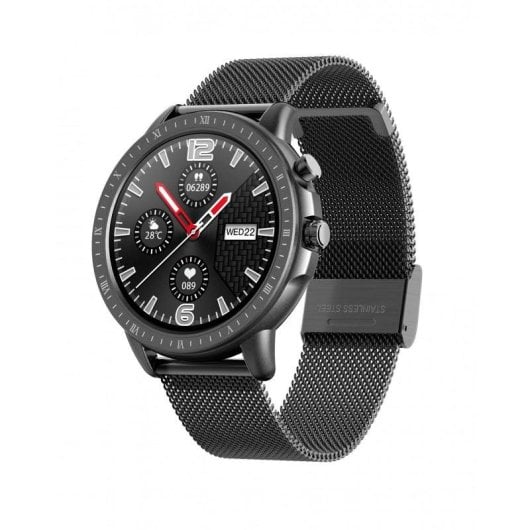 DCU Tecnologic 34157055 Bluetooth 42mm IPS Schwarz Einheitsgröße IP67 SpO2 Herzfrequenz Schlafmessung