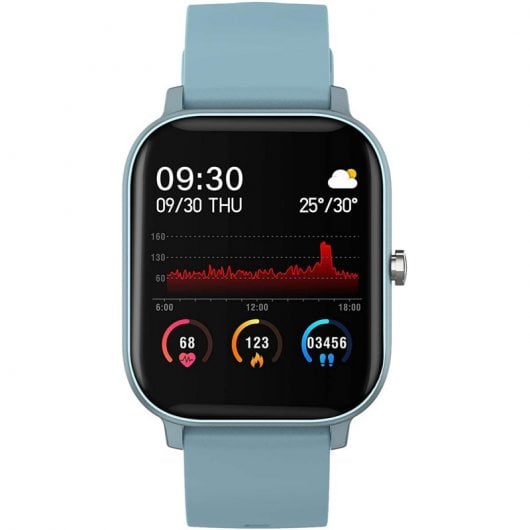 DCU Tecnologic Curved Glass Smartwatch Azul
