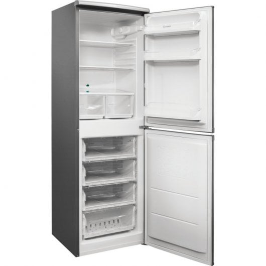 Indesit CAA 55 NX 1 Frigorífico Combi F Acero Inoxidable