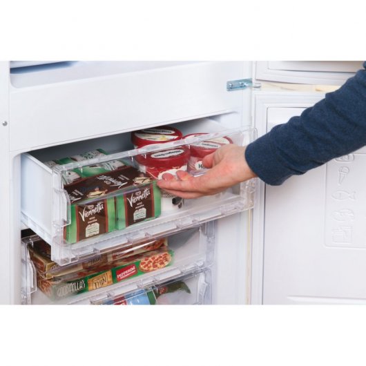 Indesit CAA 55 1 Frigorífico Combi F Blanco