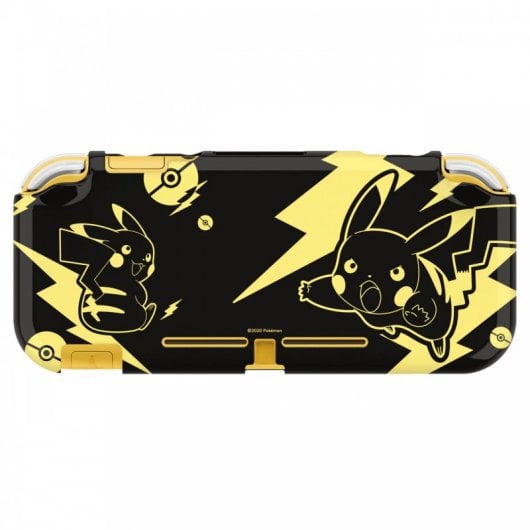 Hori Duraflexi Carcasa Pikachu Black & Gold para Nintendo Switch Lite