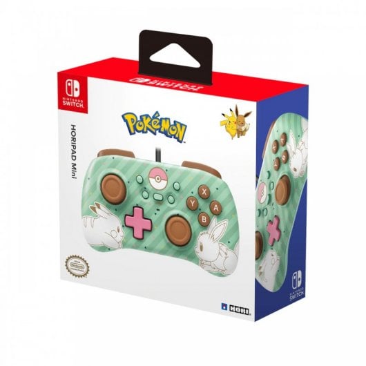 Hori HORIPAD Mini Braun, Grün, Rose Gamepad Nintendo Switch