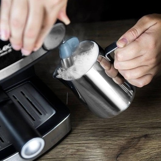 Cafeteira Espresso Manual Cecotec Power Espresso 20 1,5L 20 bar vaporizador e calienta-chávenas