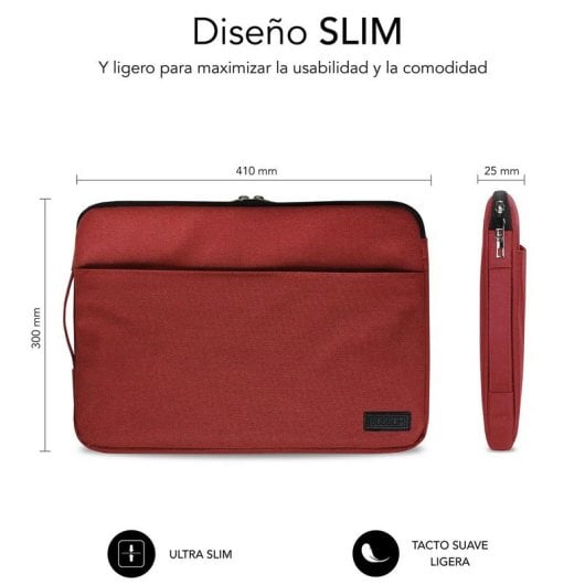 Subblim Urban Laptophülle bis 15,6" Rot