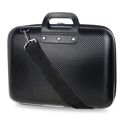 Subblim EVA Carbon Maletín Semirrígido para Portátil hasta 15.6" Negro