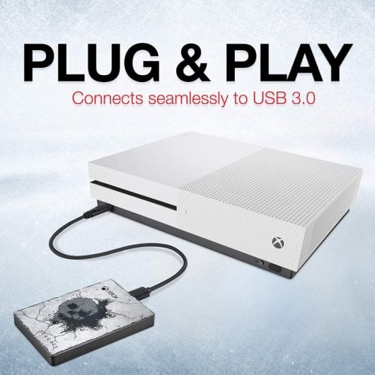 Seagate STEA2000424 Disco Duro Externo para Xbox Gears 5 Special Edition