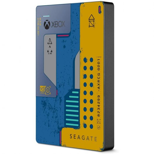 Seagate STEA2000428 Disco Duro Externo Portátil para Xbox 2TB Cyberpunk 2077 Special Edition