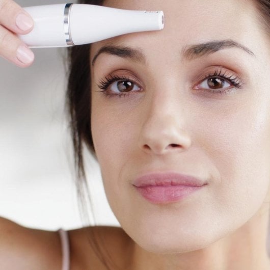 Gesichtsepilierer Braun FaceSpa Pro 921 Kabellos 4 Stufen Wet & Dry