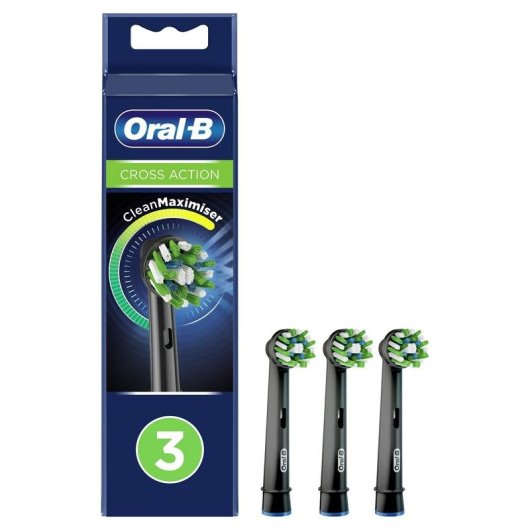 Oral-B EB50-3 Cross Action Pack 3 Cabezales de Recambio
