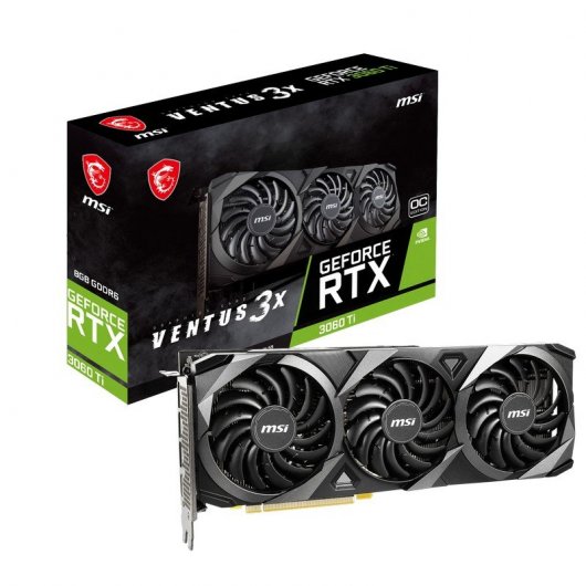 MSI RTX 3060 Ti VENTUS 3X OC 8GB GDDR6