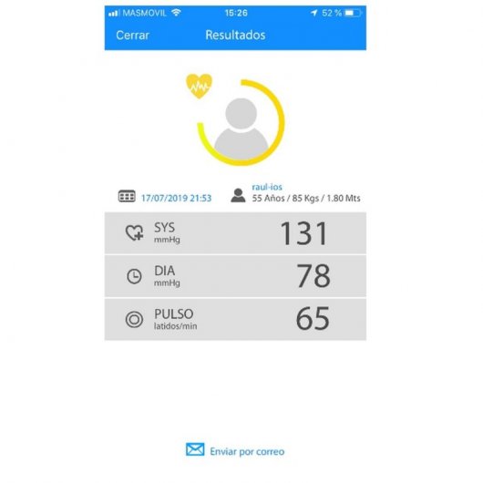 LifeVit BPM-150 Tensiómetro de Muñeca Inteligente Bluetooth