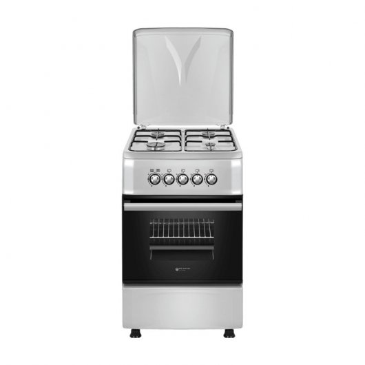 EAS Electric EFG555X Cocina de Gas 4 Zonas + Horno Inox | PcComponentes.com