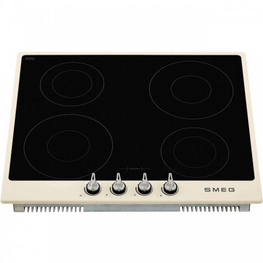 Smeg SI964PM Placa de Inducción 4 Zonas 60cm Crema