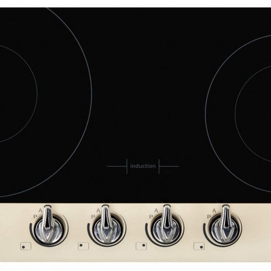 Smeg SI964PM Placa de Inducción 4 Zonas 60cm Crema
