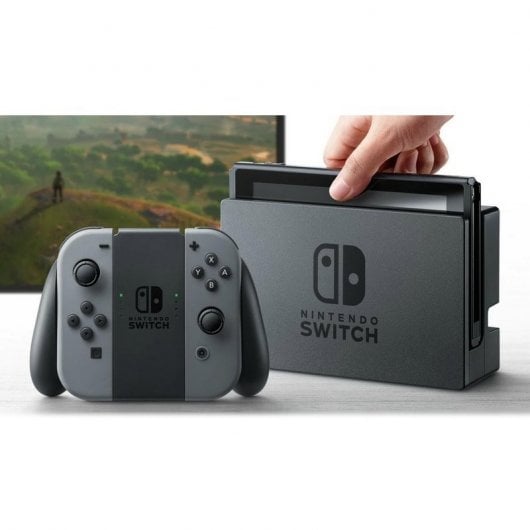 Nintendo Pack Switch Gris V2 + Mario & Sonic en los Juegos Olímpicos Tokyo 2020