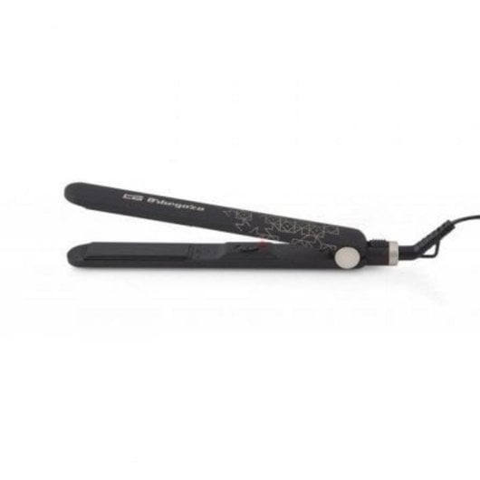 Lisseur Céramique Orbegozo PL 3500 Compact Cheveux Courts Accessoires Noir