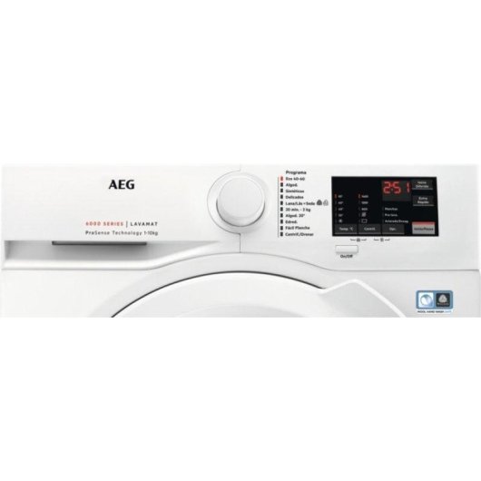 Máquina de Lavar Roupa AEG Série 6000 L6FBI147P Carga Frontal 10 kg ProSense Branca