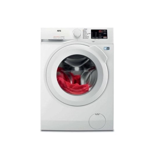 Máquina de Lavar Roupa AEG Série 6000 L6FBI147P Carga Frontal 10 kg ProSense Branca