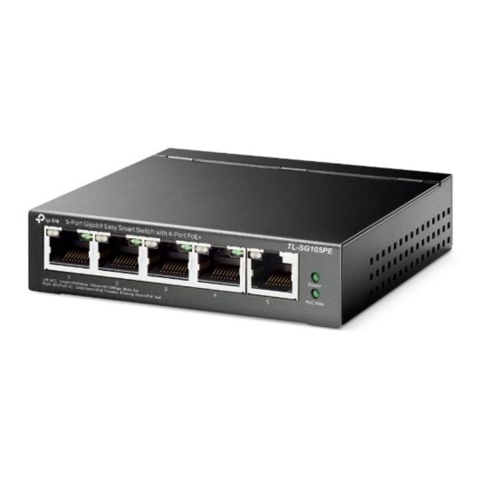 Switch TP-Link TL-SG105PE 5 Ports Gigabit 4 PoE+ Easy Smart