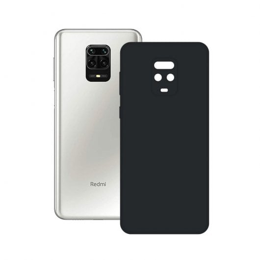 Ksix Funda Silk Negra para Xiaomi Redmi Note 9 Pro/Note Pro 9s