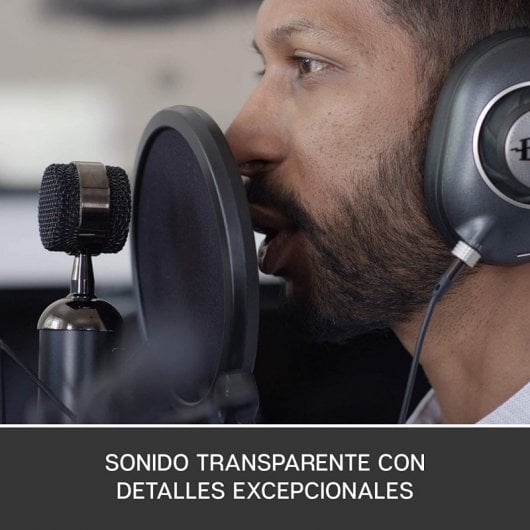 Blue Microphones Spark Blackout SL Micrófono XLR de Condensador para Grabación Profesional y Streaming