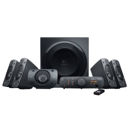 Logitech Speaker System Z906 500W 5.1 THX Digital + Adaptador de Audio Bluetooth
