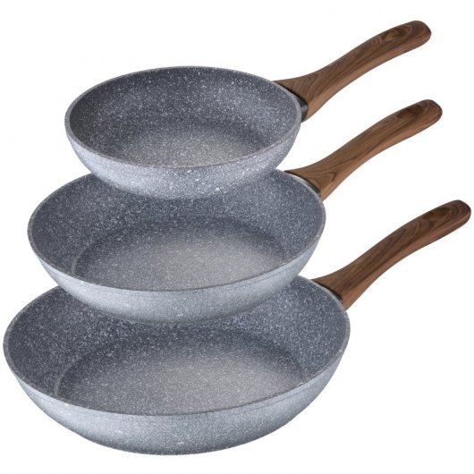 San Ignacio Daimiel Set 3 Sartenes de Aluminio 22/26/28cm