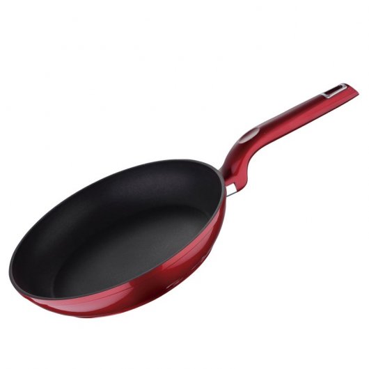 Bergner Set 3 Sartenes Aluminio Forjado + Batería de Cocina de Acero Inoxidable 7 Piezas