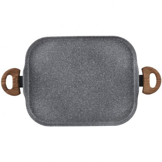 San Ignacio Daimiel Set 2 Sartenes de Aluminio 18/26cm + Asador Grill 35.5cm