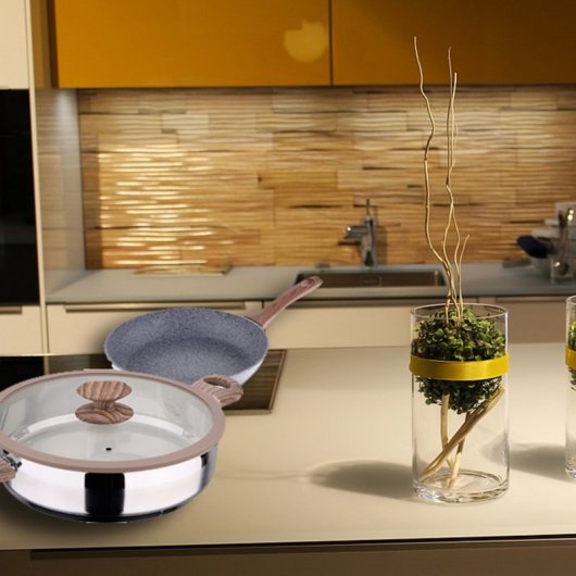 San Ignacio Granito Sartén de Aluminio 26cm