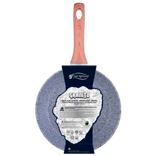 San Ignacio Granito Sartén de Aluminio 28cm