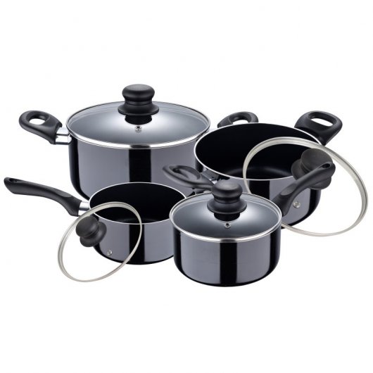 San Ignacio Porto Batería de Cocina 4 Ollas + 3 Sartenes San Ignacio Venus