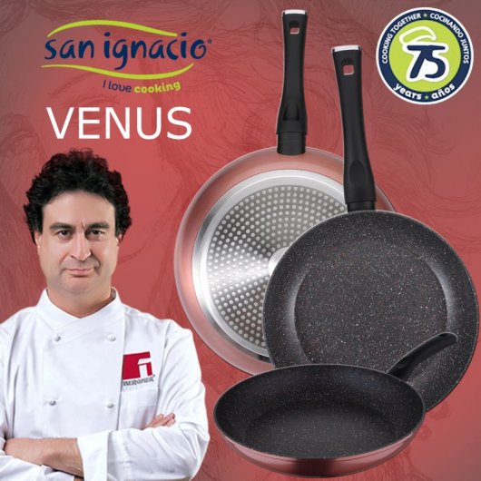 San Ignacio Porto Batería de Cocina 4 Ollas + 3 Sartenes San Ignacio Venus