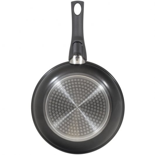 Bergner Click & Cook Set 5 Sartenes + 2 Mangos Desmontables Negro