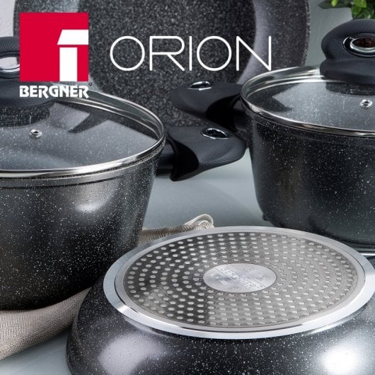 Bergner Orion Batería de Cocina de Aluminio Forjado 5 Piezas