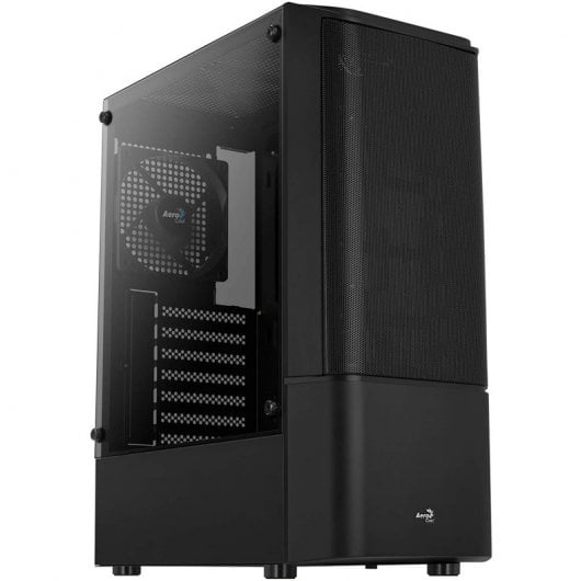 Aerocool Quantum Mesh V1 vetro temperato USB 3.0 nero
