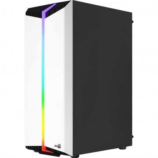 Aerocool Bionic V1 RGB Cristal Templado USB 3.0 Blanca