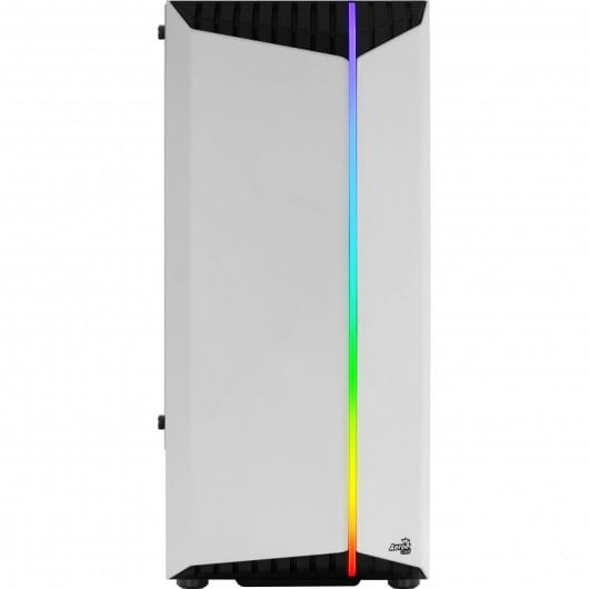 Aerocool Bionic V1 RGB Cristal Templado USB 3.0 Blanca