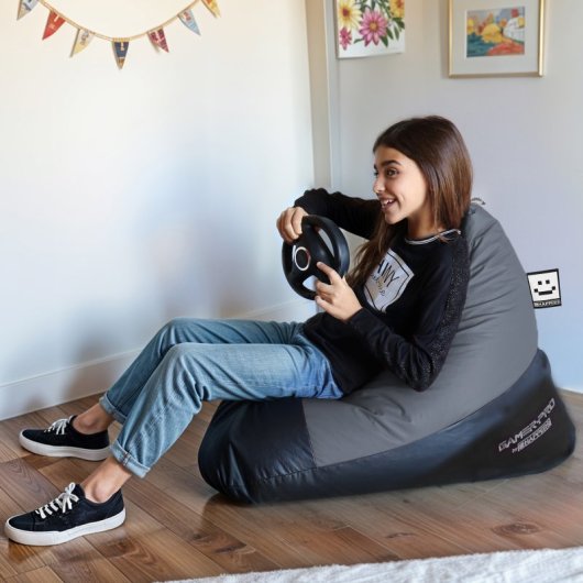 Happers Puff Gamer Pirámide Indoor Gris