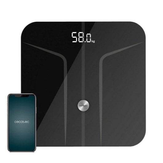 Báscula Cecotec Surface Precision 9750 Smart Healthy Bluetooth Bioimpedância
