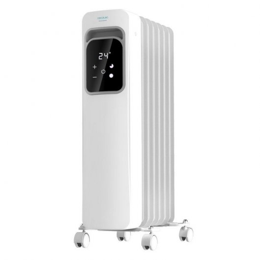 Cecotec ReadyWarm 7000 Touch Connected Radiador de Aceite 7 Elementos 1500W