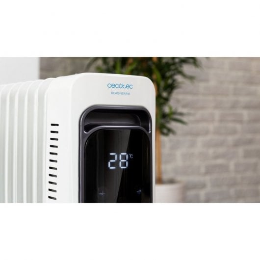 Cecotec ReadyWarm 7000 Touch Connected Radiador de Aceite 7 Elementos 1500W