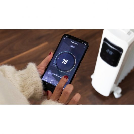 Cecotec ReadyWarm 7000 Touch Connected Radiador de Aceite 7 Elementos 1500W