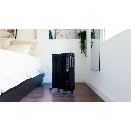 Cecotec ReadyWarm 9000 Touch Connected Black Radiador de Aceite 9 Elementos 2000W