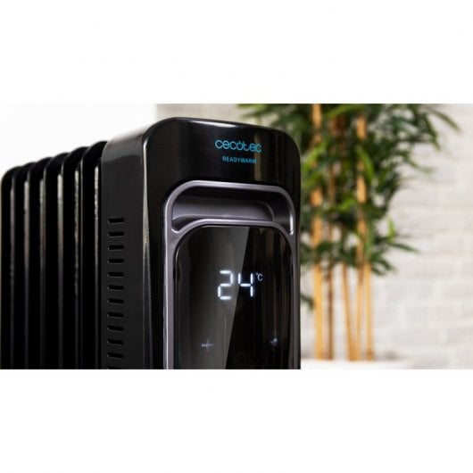 Cecotec ReadyWarm 9000 Touch Connected Black Radiador de Aceite 9 Elementos 2000W