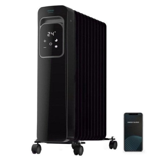 Cecotec ReadyWarm 11000 Touch Connected Black Radiador de Aceite 11 Elementos 2500W