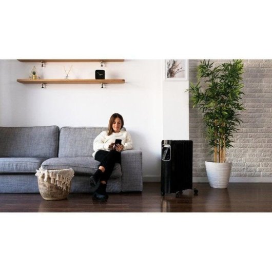 Cecotec ReadyWarm 11000 Touch Connected Black Radiador de Aceite 11 Elementos 2500W