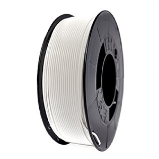 3DWorld Bobina de Filamento PLA Premium 1.75mm Blanco Nieve 1Kg