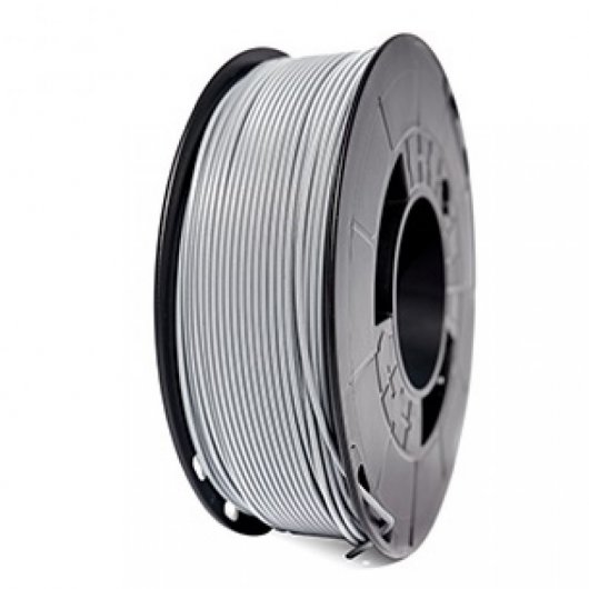 3DWorld Bobina de Filamento PLA Premium 1.75mm Gris Nube 1Kg